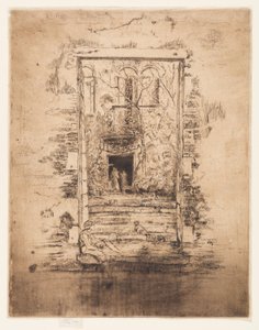 De Tuin door James Abbott McNeill Whistler