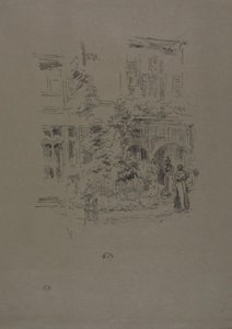 De Tuinveranda door James Abbott McNeill Whistler