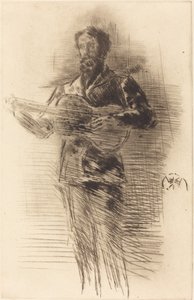 De gitaarspeler door James Abbott McNeill Whistler