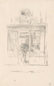 De Wasvrouw: "La Blanchisseuse de la Place Dauphine" door James Abbott McNeill Whistler