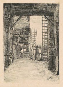 De kalkbrander door James McNeill Whistler