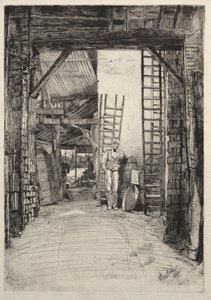 De kalkbrander door James McNeill Whistler