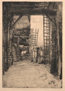 De kalkbrander door James McNeill Whistler