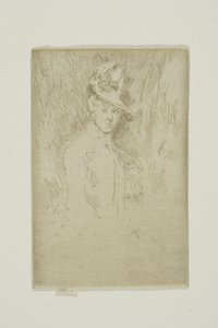 Het kleine hoedje door James Abbott McNeill Whistler