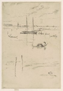 De Kleine Lagune door James Abbott McNeill Whistler