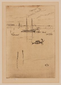 De Kleine Lagune door James Abbott McNeill Whistler
