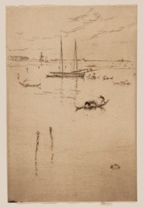 De Kleine Lagune door James Abbott McNeill Whistler