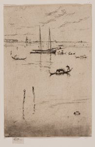 De Kleine Lagune door James Abbott McNeill Whistler