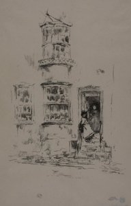 De Kleine Trappen, Lyme Regis door James Abbott McNeill Whistler