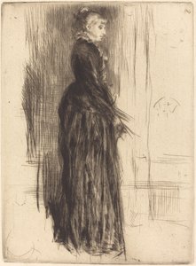 Het kleine fluwelen jurkje door James Abbott McNeill Whistler