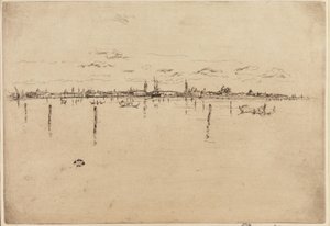 Het kleine Venetië door James Abbott McNeill Whistler