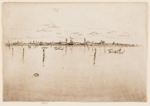 Het kleine Venetië door James Abbott McNeill Whistler