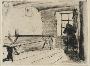 De Vrek door James Abbott McNeill Whistler