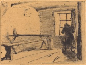 De Vrek door James Abbott McNeill Whistler