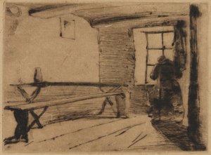De Vrek door James Abbott McNeill Whistler