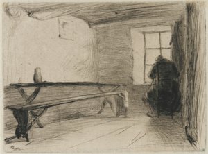 De vrek door James Abbott McNeill Whistler