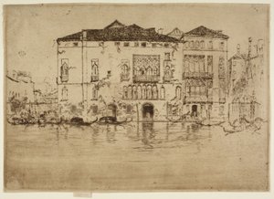 De paleizen door James McNeill Whistler
