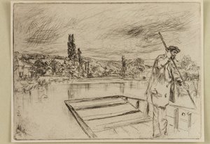 De punter door James Abbott McNeill Whistler