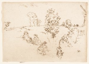 De wallen, Sandwich door James Abbott McNeill Whistler