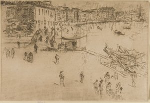 De Riva, nr. 2 door James Abbott McNeill Whistler