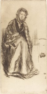 De Schotse weduwe door James Abbott McNeill Whistler