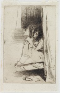 De Pantoffel door James Abbott McNeill Whistler