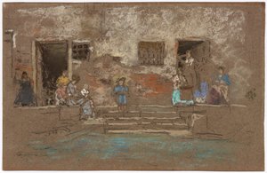 De trappen door James Abbott McNeill Whistler