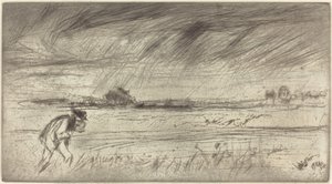 De Storm door James Abbott McNeill Whistler