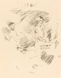 De Sterke Arm door James Abbott McNeill Whistler
