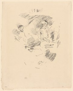 De Sterke Arm door James Abbott McNeill Whistler