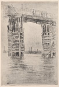 De Hoge Brug door James McNeill Whistler