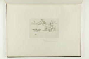 De Tempel door James McNeill Whistler