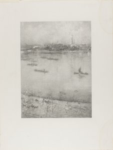 De Theems door James Abbott McNeill Whistler