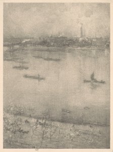De Theems door James Abbott McNeill Whistler