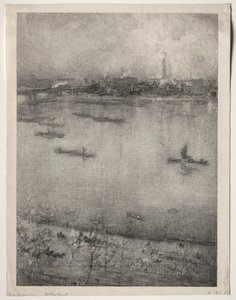 De Theems door James McNeill Whistler