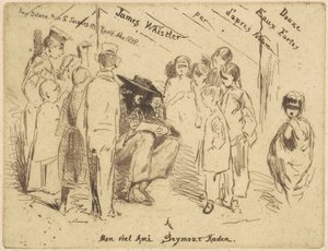 De Titelpagina voor "Douze Eaux Fortes d