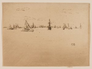 Het Torenschip door James McNeill Whistler