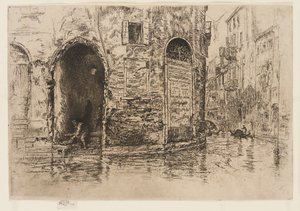 De twee deuropeningen door James Abbott McNeill Whistler
