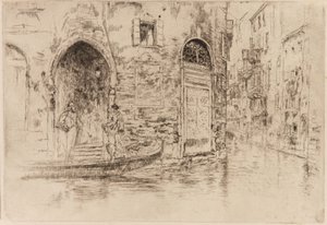 De Twee Deuren door James Abbott McNeill Whistler
