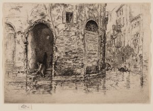 De Twee Deuren door James Abbott McNeill Whistler