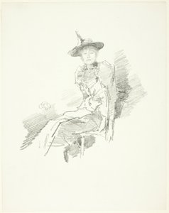 De gevleugelde hoed door James Abbott McNeill Whistler