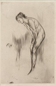 Tillie: Een model door James Abbott McNeill Whistler