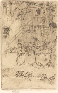 Kalkoenen door James Abbott McNeill Whistler