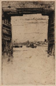 Onder de Oude Battersea Brug