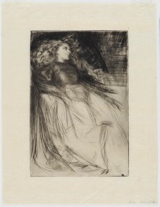 Vermoeid door James Abbott McNeill Whistler