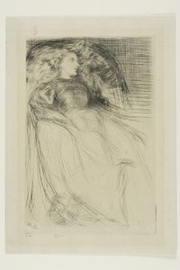 Vermoeid door James Abbott McNeill Whistler
