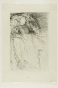Vermoeid door James Abbott McNeill Whistler