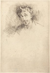 Whistler met de Witte Lok door James Abbott McNeill Whistler