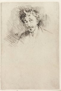 Whistler met de Witte Lok door James Abbott McNeill Whistler