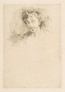 Whistler met de witte haarlok door James McNeill Whistler